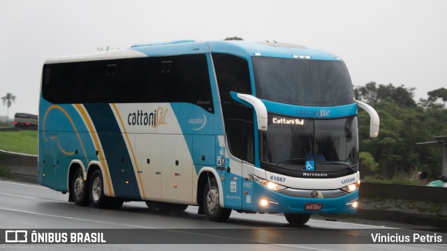 Cattani Sul Transportes e Turismo 41667 na cidade de Joinville, Santa Catarina, Brasil, por Vinicius Petris. Número da foto: #11593608.