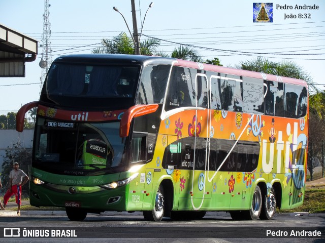 UTIL - União Transporte Interestadual de Luxo 11928 na cidade de Taguatinga, Distrito Federal, Brasil, por Pedro Andrade. Número da foto: #11592912.