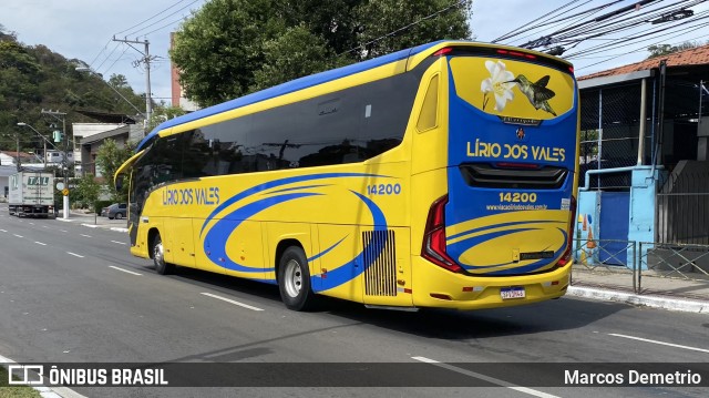 Viação Lírio dos Vales 14200 na cidade de Vitória, Espírito Santo, Brasil, por Marcos Demetrio. Número da foto: #11663060.