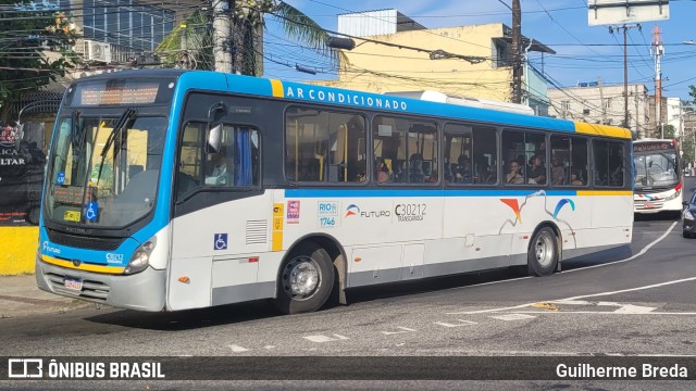 Transportes Futuro C30212 na cidade de Rio de Janeiro, Rio de Janeiro, Brasil, por Guilherme Breda. Número da foto: #11663384.