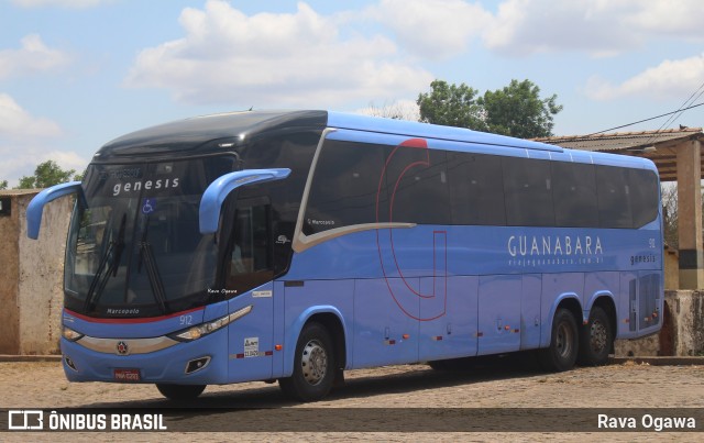 Expresso Guanabara 912 na cidade de Vitória da Conquista, Bahia, Brasil, por Rava Ogawa. ID da foto: 11663810.