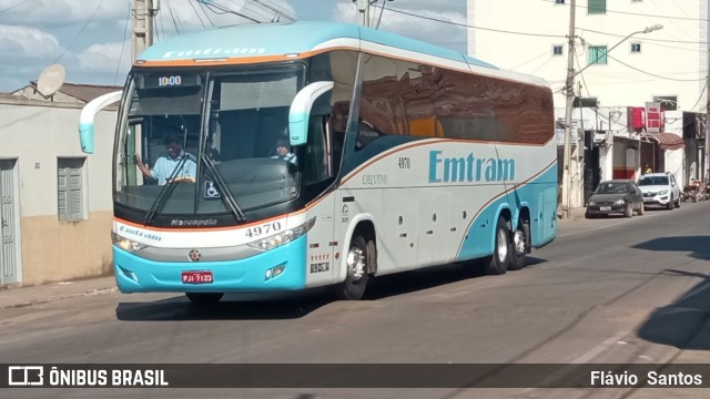 Emtram 4970 na cidade de Barra da Estiva, Bahia, Brasil, por Flávio  Santos. Número da foto: #11663915.