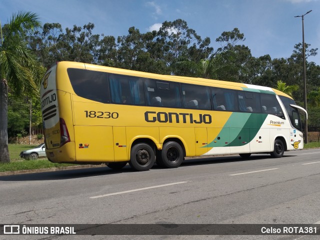 Empresa Gontijo de Transportes 18230 na cidade de Ipatinga, Minas Gerais, Brasil, por Celso ROTA381. Número da foto: #11664199.