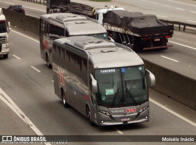 Auto Viação 1001 RJ 108.1232 na cidade de Cubatão, São Paulo, Brasil, por Moiséis Inácio. Número da foto: #11664058.