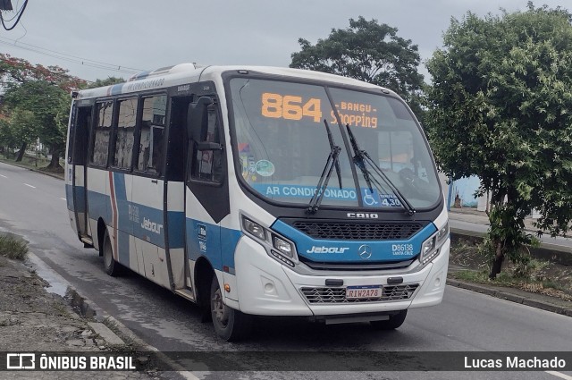 Auto Viação Jabour D86138 na cidade de Rio de Janeiro, Rio de Janeiro, Brasil, por Lucas Machado. ID da foto: 11663248.