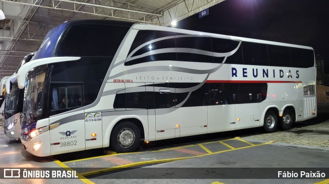 Reunidas Transportes Coletivos 38802 na cidade de Balneário Camboriú, Santa Catarina, Brasil, por Fábio Paixão. Número da foto: #11664134.