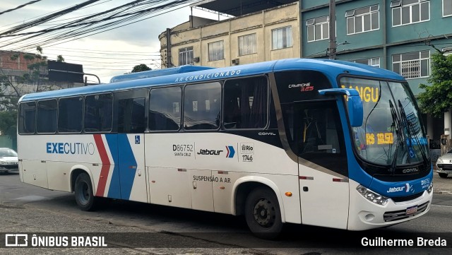 Auto Viação Jabour D86752 na cidade de Rio de Janeiro, Rio de Janeiro, Brasil, por Guilherme Breda. Número da foto: #11664291.