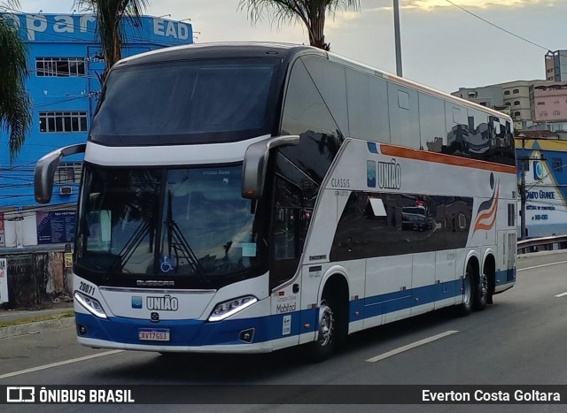 Expresso União 20071 na cidade de Cariacica, Espírito Santo, Brasil, por Everton Costa Goltara. Número da foto: #11664196.