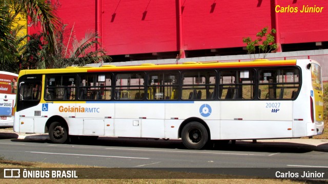 HP Transportes Coletivos 20027 na cidade de Goiânia, Goiás, Brasil, por Carlos Júnior. Número da foto: #11663188.
