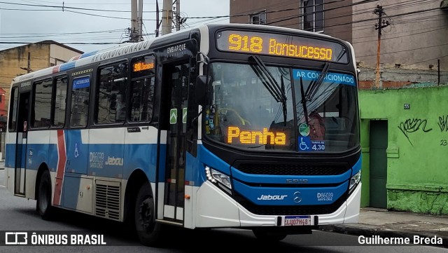 Auto Viação Jabour D86039 na cidade de Rio de Janeiro, Rio de Janeiro, Brasil, por Guilherme Breda. Número da foto: #11662797.
