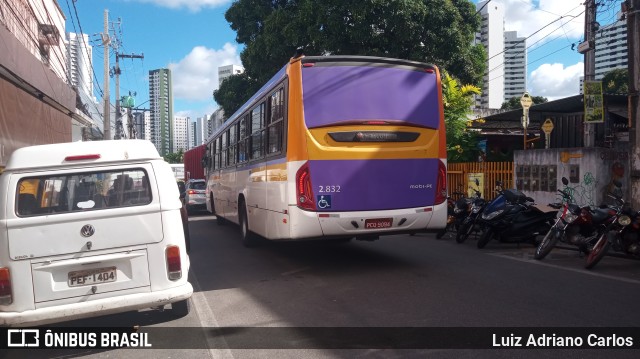 Mobibrasil São Lourenço >>> Mobi-PE 2.832 na cidade de Recife, Pernambuco, Brasil, por Luiz Adriano Carlos. Número da foto: #11663197.