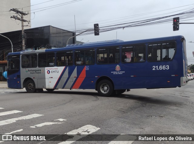 Viação Osasco 21.663 na cidade de São Paulo, São Paulo, Brasil, por Rafael Lopes de Oliveira. Número da foto: #11662743.