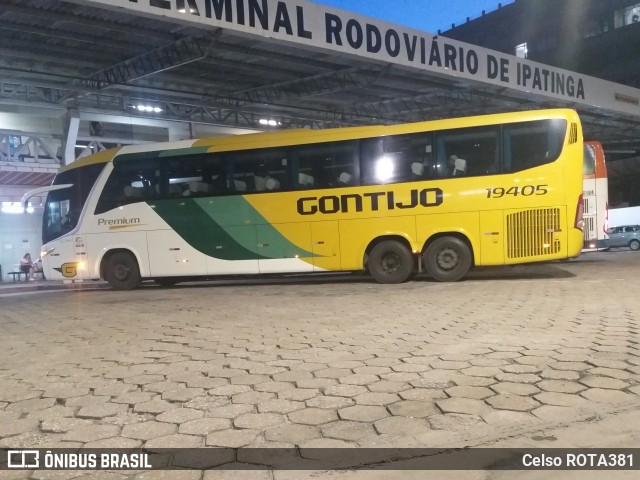 Empresa Gontijo de Transportes 19405 na cidade de Ipatinga, Minas Gerais, Brasil, por Celso ROTA381. Número da foto: #11597323.