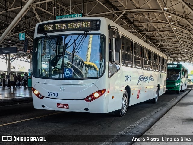 Expresso Vitória Bahia 3710 na cidade de Lauro de Freitas, Bahia, Brasil, por André Pietro  Lima da Silva. Número da foto: #11596685.