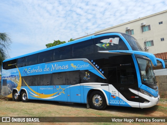 Estrela de Minas Viagens e Turismo 200000 na cidade de Trindade, Goiás, Brasil, por Victor Hugo  Ferreira Soares. ID da foto: 11596184.