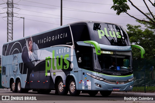 Viação Garcia 88127 na cidade de São Paulo, São Paulo, Brasil, por Rodrigo Coimbra. ID da foto: 11597779.