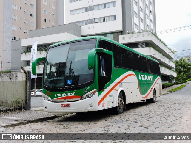 Italy Transporte e Turismo 1122 na cidade de Blumenau, Santa Catarina, Brasil, por Almir Alves. ID da foto: 11596852.