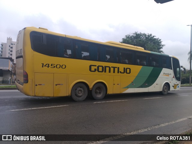 Empresa Gontijo de Transportes 14500 na cidade de Ipatinga, Minas Gerais, Brasil, por Celso ROTA381. Número da foto: #11595047.