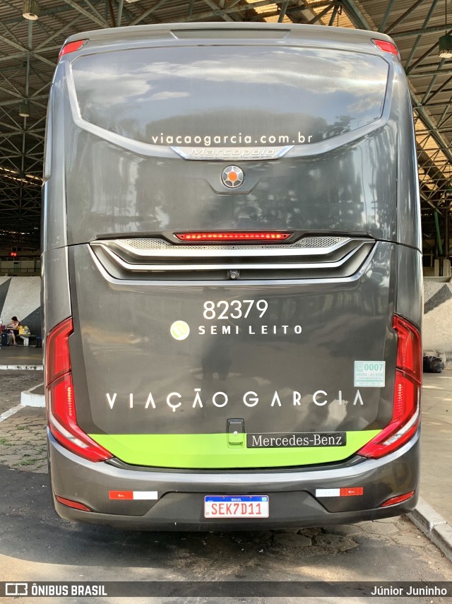 Viação Garcia 82379 na cidade de Bauru, São Paulo, Brasil, por Júnior Juninho. Número da foto: #11594973.