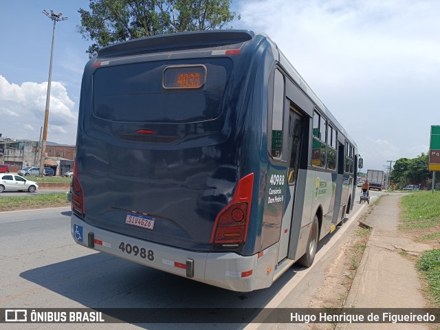 Salvadora Transportes > Transluciana 40988 na cidade de Belo Horizonte, Minas Gerais, Brasil, por Hugo Henrique de Figueiredo. Número da foto: #11597309.