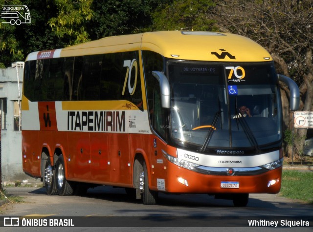 Viação Nova Itapemirim 70000 na cidade de Vitória, Espírito Santo, Brasil, por Whitiney Siqueira. Número da foto: #11595085.