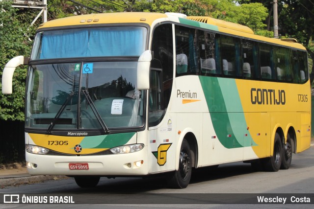 Empresa Gontijo de Transportes 17305 na cidade de São Paulo, São Paulo, Brasil, por Wescley  Costa. ID da foto: 11597576.