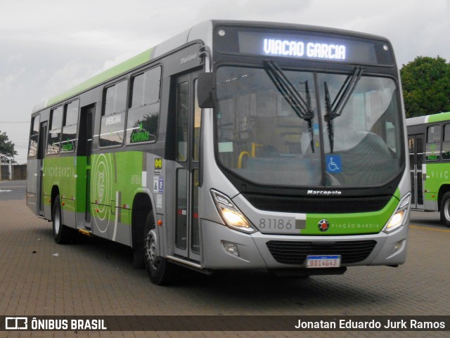 Viação Garcia 81186 na cidade de Maringá, Paraná, Brasil, por Jonatan Eduardo Jurk Ramos. Número da foto: #11595774.