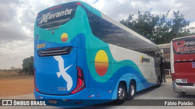 Viação Xavante 22209 na cidade de Gama, Distrito Federal, Brasil, por Fábio Paixão. Número da foto: #11595631.