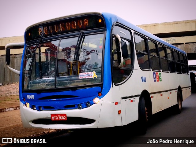 Auto Viação Jauense 1640 na cidade de Jaú, São Paulo, Brasil, por João Pedro Henrique. ID da foto: 11597244.