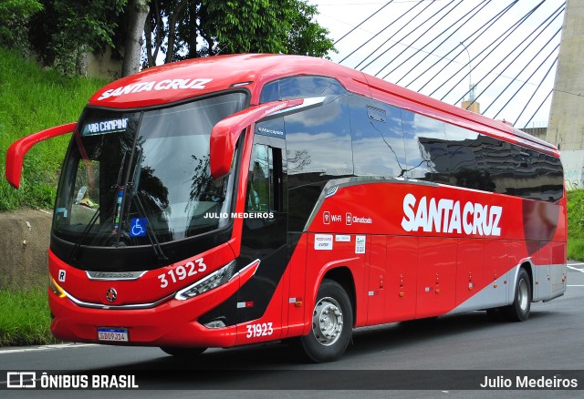Viação Santa Cruz 31923 na cidade de Campinas, São Paulo, Brasil, por Julio Medeiros. Número da foto: #11596280.