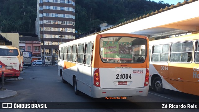 Viação São José 21004 na cidade de Petrópolis, Rio de Janeiro, Brasil, por Zé Ricardo Reis. ID da foto: 11595819.