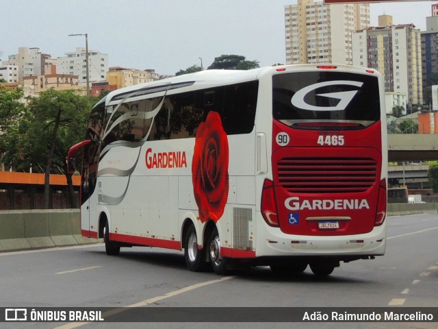 Expresso Gardenia 4465 na cidade de Belo Horizonte, Minas Gerais, Brasil, por Adão Raimundo Marcelino. ID da foto: 11598033.