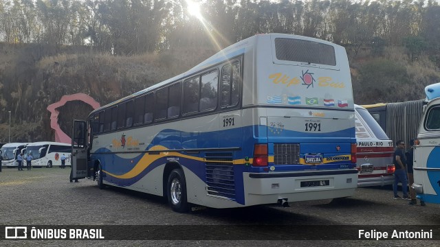 Vip Bus Comércio de Ônibus 1991 na cidade de Campinas, São Paulo, Brasil, por Felipe Antonini . ID da foto: 11597674.