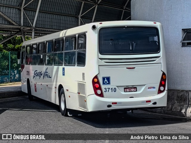 Expresso Vitória Bahia 3710 na cidade de Lauro de Freitas, Bahia, Brasil, por André Pietro  Lima da Silva. Número da foto: #11596693.