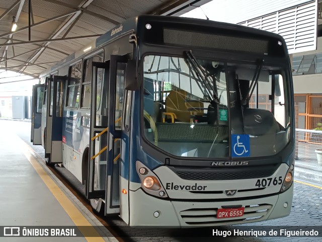 Milênio Transportes 40765 na cidade de Belo Horizonte, Minas Gerais, Brasil, por Hugo Henrique de Figueiredo. Número da foto: #11597348.