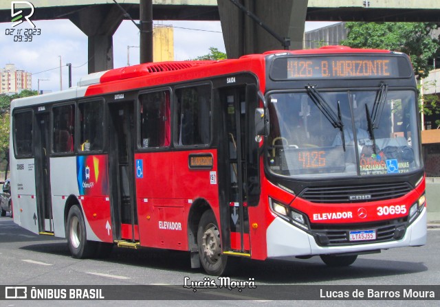 Expresso Luziense > Territorial Com. Part. e Empreendimentos 30695 na cidade de Belo Horizonte, Minas Gerais, Brasil, por Lucas de Barros Moura. ID da foto: 11595878.