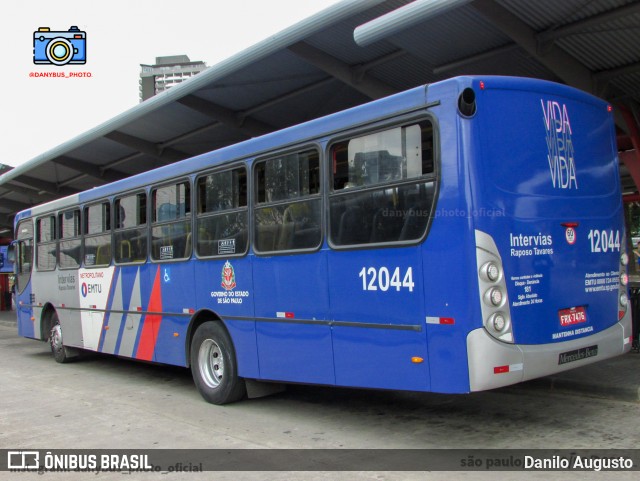 Auto Viação Bragança Metropolitana > Viação Raposo Tavares 12.044 na cidade de São Paulo, São Paulo, Brasil, por Danilo Augusto. ID da foto: 11595645.