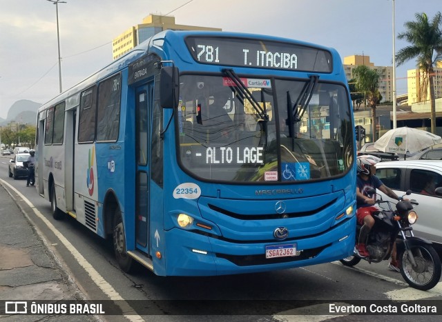 Nova Transporte 22354 na cidade de Cariacica, Espírito Santo, Brasil, por Everton Costa Goltara. Número da foto: #11595108.