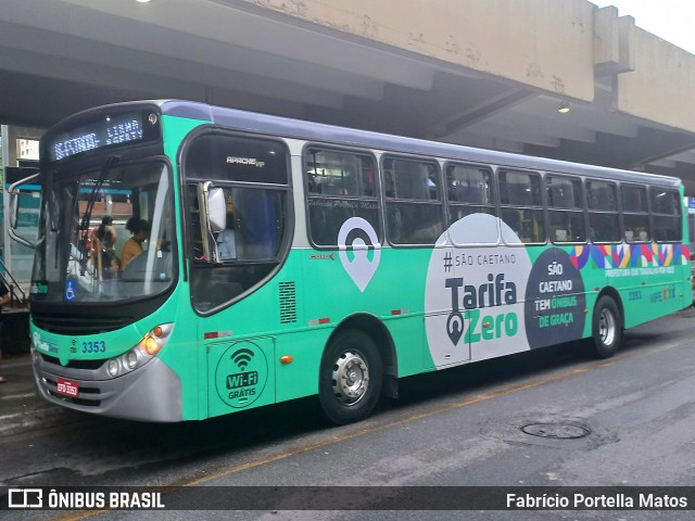 VIPE - Viação Padre Eustáquio 3353 na cidade de São Caetano do Sul, São Paulo, Brasil, por Fabrício Portella Matos. Número da foto: #11596931.