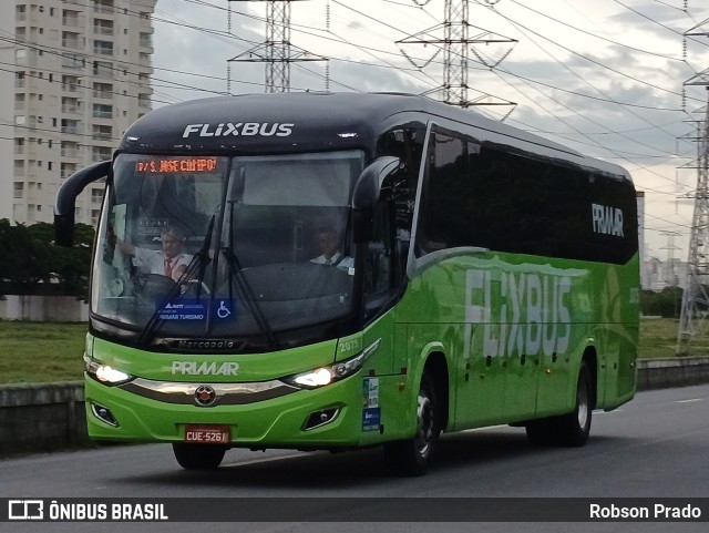 FlixBus Transporte e Tecnologia do Brasil 2075 na cidade de São José dos Campos, São Paulo, Brasil, por Robson Prado. Número da foto: #11597855.