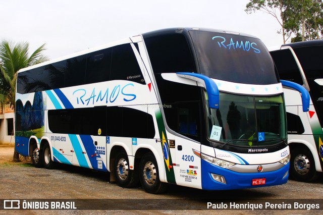 Ramos Turismo 4200 na cidade de Roseira, São Paulo, Brasil, por Paulo Henrique Pereira Borges. Número da foto: #11597637.