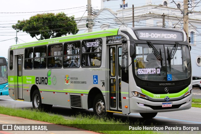 Expresso Maringá São José dos Campos 3299 na cidade de São José dos Campos, São Paulo, Brasil, por Paulo Henrique Pereira Borges. Número da foto: #11597540.