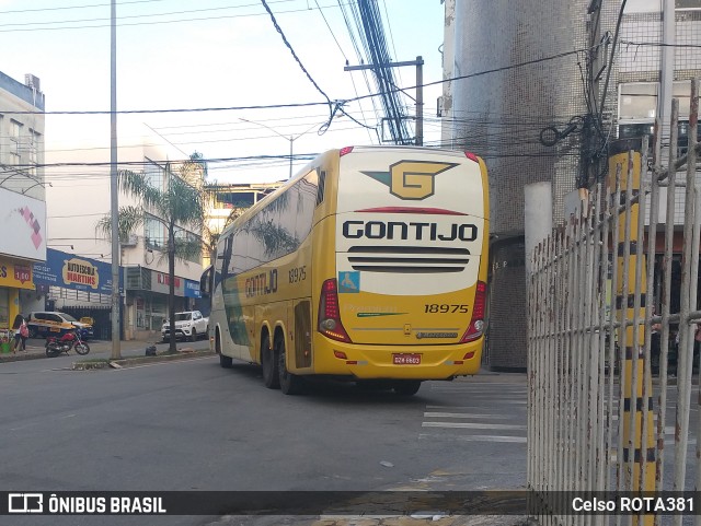 Empresa Gontijo de Transportes 18975 na cidade de Ipatinga, Minas Gerais, Brasil, por Celso ROTA381. ID da foto: 11597360.