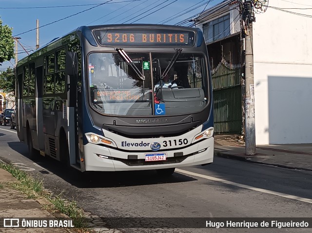 Auto Omnibus Nova Suissa 31150 na cidade de Belo Horizonte, Minas Gerais, Brasil, por Hugo Henrique de Figueiredo. ID da foto: 11597290.