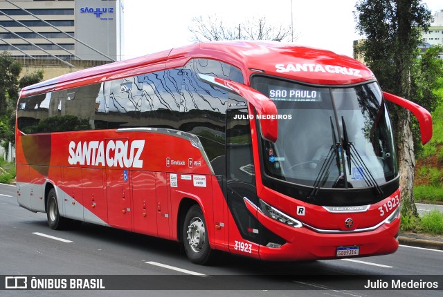 Viação Santa Cruz 31923 na cidade de Campinas, São Paulo, Brasil, por Julio Medeiros. Número da foto: #11596145.
