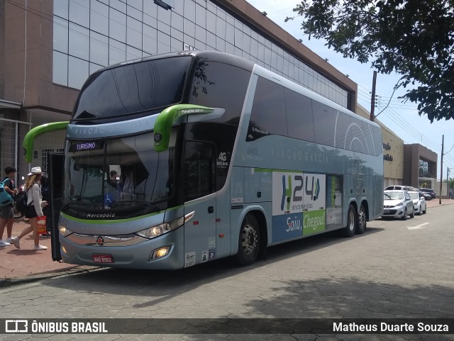 Viação Garcia 8402 na cidade de Caraguatatuba, São Paulo, Brasil, por Matheus Duarte Souza. Número da foto: #11596794.