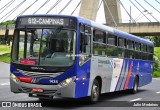 Expresso Metrópolis Transportes e Viagens 1434 na cidade de Campinas, São Paulo, Brasil, por Julio Medeiros. Número da foto: #:id.