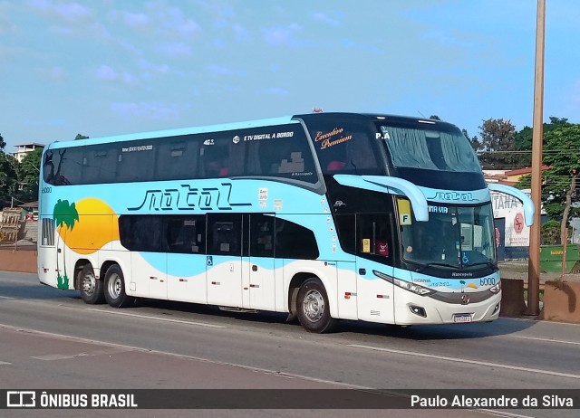 Transportadora Turística Natal 6000 na cidade de Betim, Minas Gerais, Brasil, por Paulo Alexandre da Silva. ID da foto: 11599032.