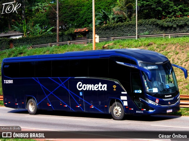 Viação Cometa 722501 na cidade de Betim, Minas Gerais, Brasil, por César Ônibus. Número da foto: #11599467.