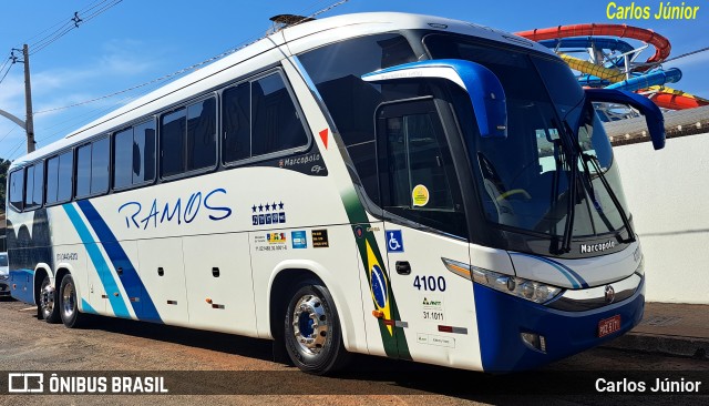 Ramos Turismo 4100 na cidade de Caldas Novas, Goiás, Brasil, por Carlos Júnior. Número da foto: #11598449.